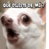 QUÉ DIJISTE DE MÍ?