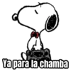 Ya para la chamba