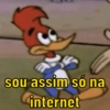 sou assim só na
internet