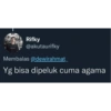 Rifky
@akutaurifky
Membalas @dewirahmat_
Yg bisa dipeluk cuma agama