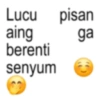 Lucu pisan aing ga berenti senyum
