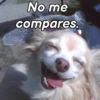 No me compares.