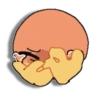 Silly Yellow Face Emoji V3 𐙚 23