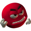 Emoji iphone marah / angry 5