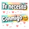 Te necesito
Conmigo