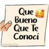 Que
Bueno
Que Te
Conocí
STICKERSMN