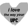 i love the way your UPC