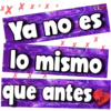 XXXXX
XX
VF
Ya no es
X
lo mismo
que antes