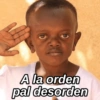 A la orden
pal desorden