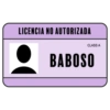 LICENCIA NO AUTORIZADA CLASS A BABOSO