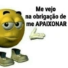 Me vejo na obrigação de me APAIXONAR