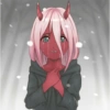 Cute zero two faces 2 6