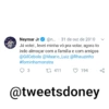 Neymar Jr @n... 31 de out de 2010
Já votei, levei minha vó pra votar, agora to
indo almoçar com a família e com amigos
@GilCebola @Maario_Luiz @Rhauzinho
#fominhamonstra
3
411
♡ 194
@tweetsdoney