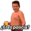 ¿Eres policia?
@Harley Stickers