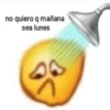 no quiero q mañana
sea lunes