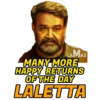 LAMAS
MANY MORE
HAPPY RETURNS
OF THE DAY
LALETTA