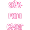 sofo
Para
coger
