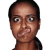Funny face expression 5