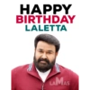 HAPPY
BIRTHDAY
LALETTA
LAMAS