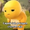 Capek lah pengen ciuman aja