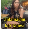 anlamadım kar tanesi