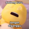 Sedang turu Jangan diganggu