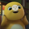 Chubby yellow dinosaur 18