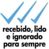 recebido, lido e ignorado para sempre