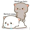 Masih gw liatin Bantuin woyy U