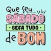 Sábado | Sabadou ☀️☀️ 15