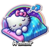 A mimir Hello kitty hologram💤✨ 6
