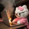 🎀 Hello Kitty memes en el trabajo 💖 🔥 21