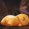 Chubby yellow dinosaur 26