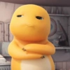 Chubby yellow dinosaur 27