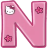 Letras Coquette Hello Kitty🎀🌸 14