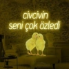 civcivin seni çok özledi