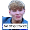 NO SE QUIEN ES