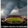 O TEMPO FECHOU NO MORUMBI