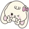 Cute bunny 🐾✨🐰🎀 20