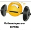 Malhando pra ser comida