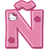 Letras Coquette Hello Kitty🎀🌸 15