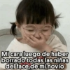 JOJO Mi cara luego de haber borrado todas las niñas del face de mi novio