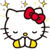 Emojis Hello Kitty 😻💙❤️🎀 25