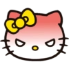 Emojis Hello Kitty 😻💙❤️🎀 8