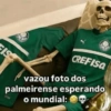 CIS CREFISQ vazou foto dos palmeirense esperando o mundial: