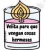 Velita para que vengan cosas hermosas carolszdia