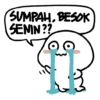 SUMPAH, BESOK SENIN??