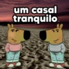 um casal tranquilo