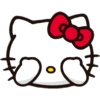 Emojis Hello Kitty 😻💙❤️🎀 12