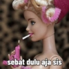 sebat dulu aja sis